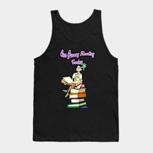 One Groovy Reading Teacher Tank Top